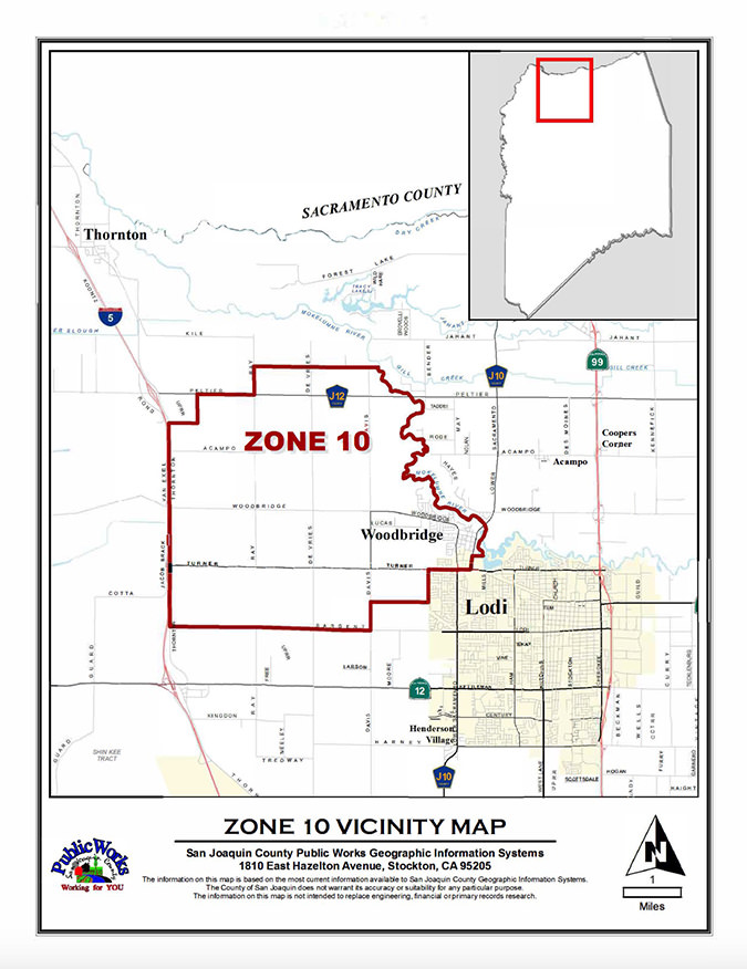 Zone 10 Vicinity Map